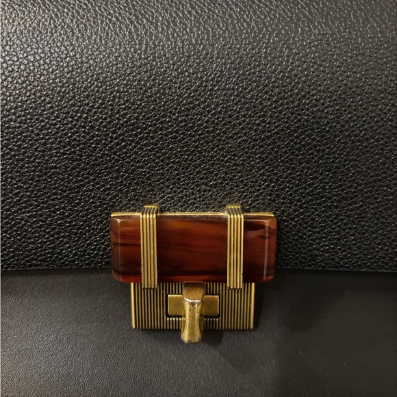 Charles and Keith Black Leather satchel - Picture 3 of 11